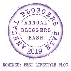 Bloggers bash logo with the title ‘Best Lifestyle Blog’